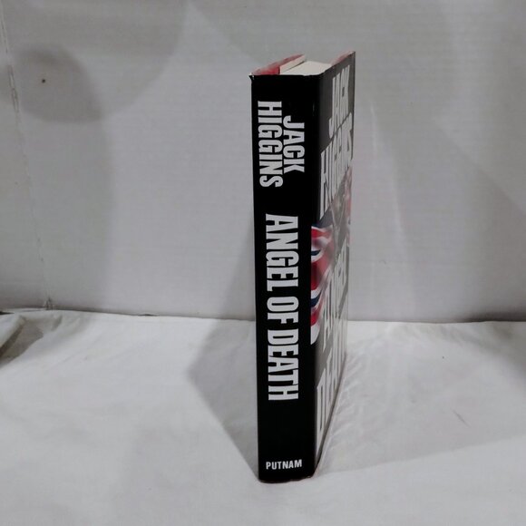 1st Print Jack Higgins Angel of Death (Sean Dillon #4) 1st Ed Hardcover Book - Picture 2 of 5
